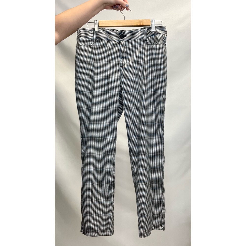 Talbots | Curvy Houndstooth Pattern Trouser Pant - image 5